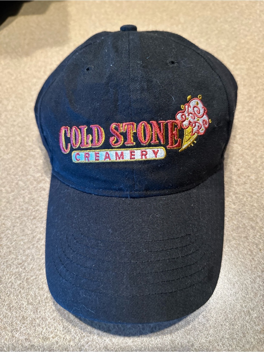 Black Logo Baseball Hat